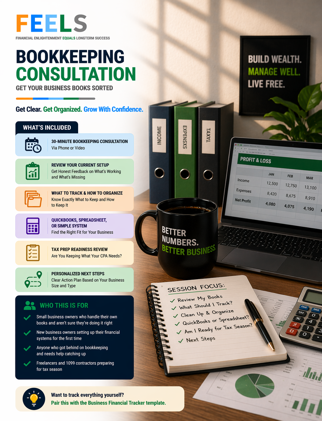 Bookkeeping Consultation — Get Your Business Books Sorted