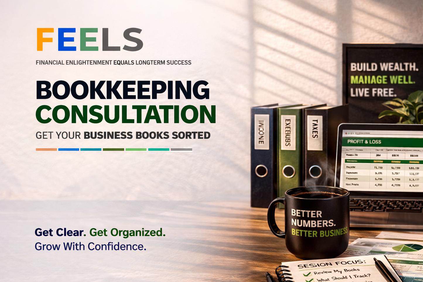 Bookkeeping Consultation — Get Your Business Books Sorted