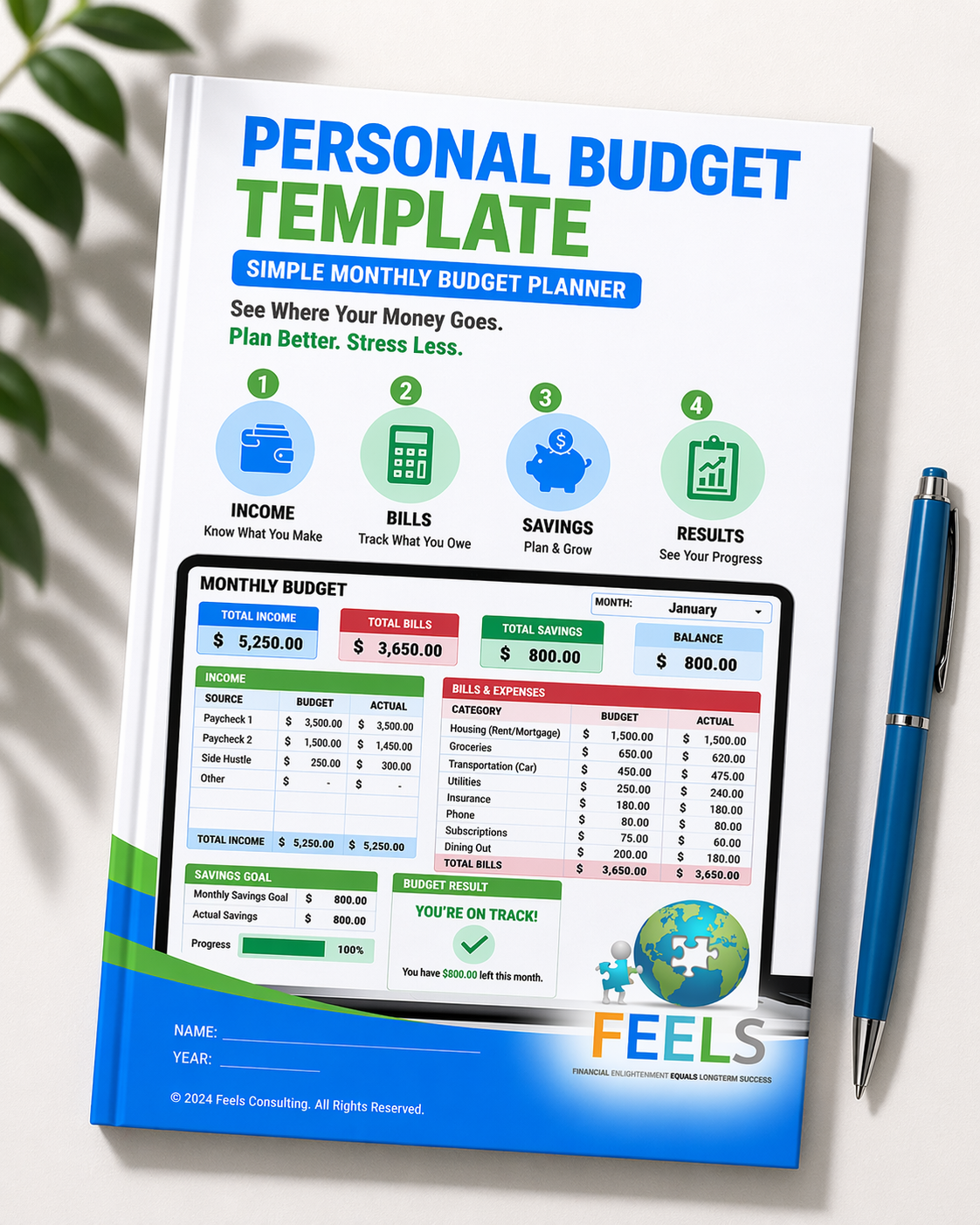 Personal Budget Template: Stop Wondering Where Your Money Goes