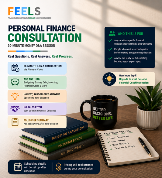 Personal Finance Consultation: 30-Minute Strategy Session