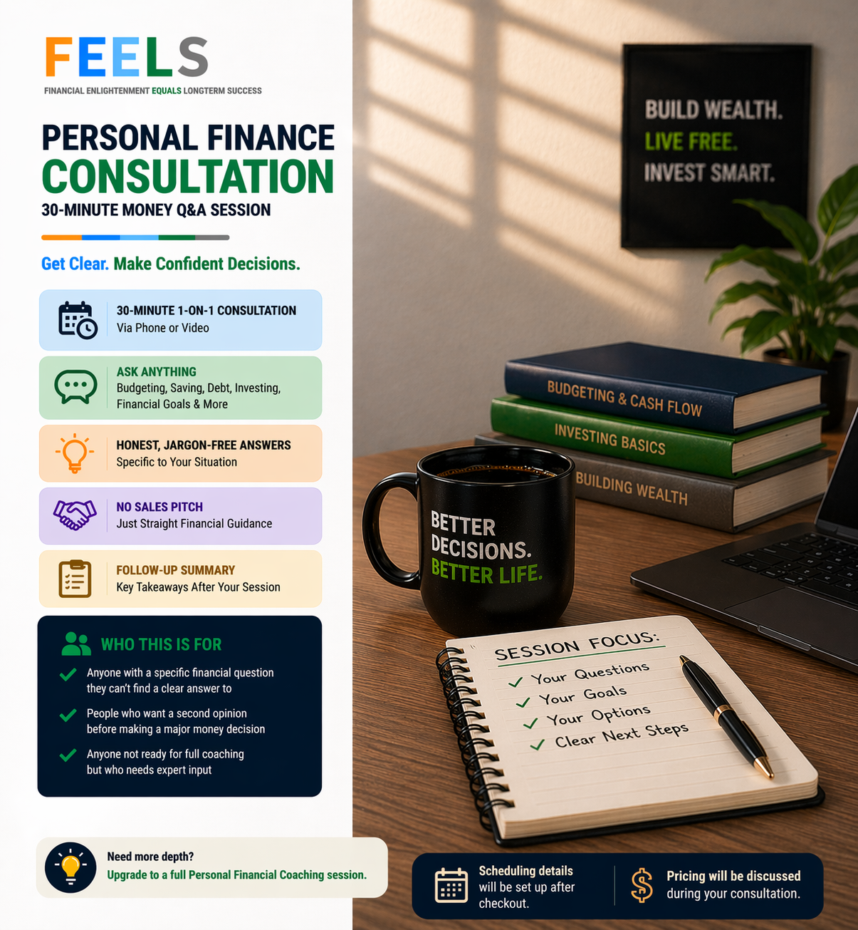 Personal Finance Consultation: 30-Minute Strategy Session