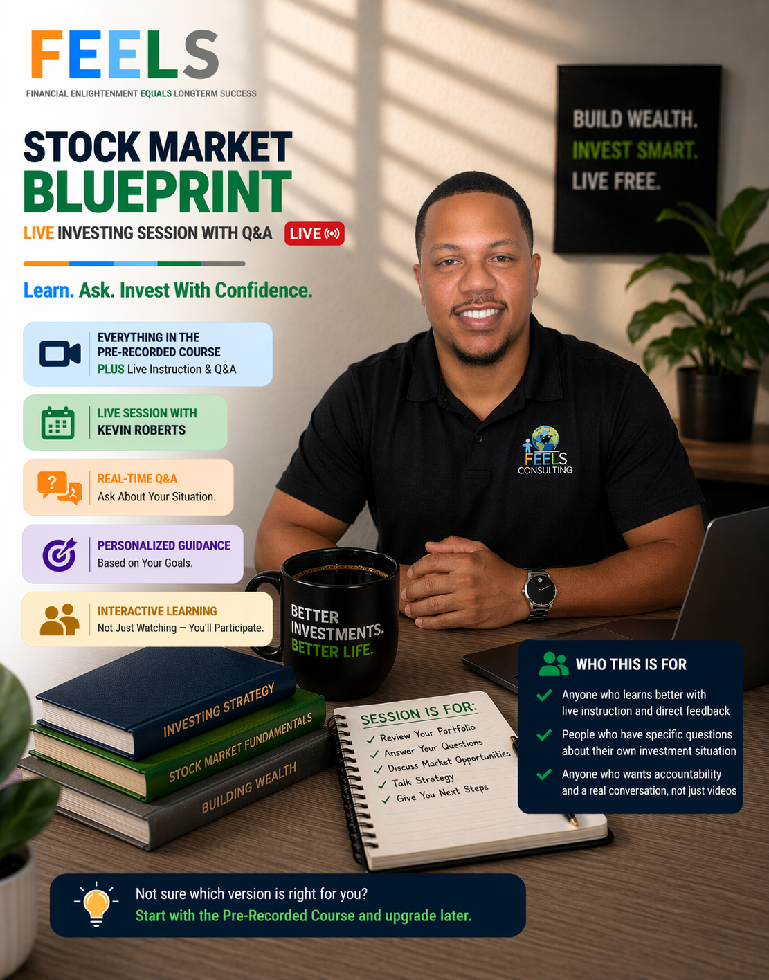Stock Market Blueprint: Live Investing Strategy Session
