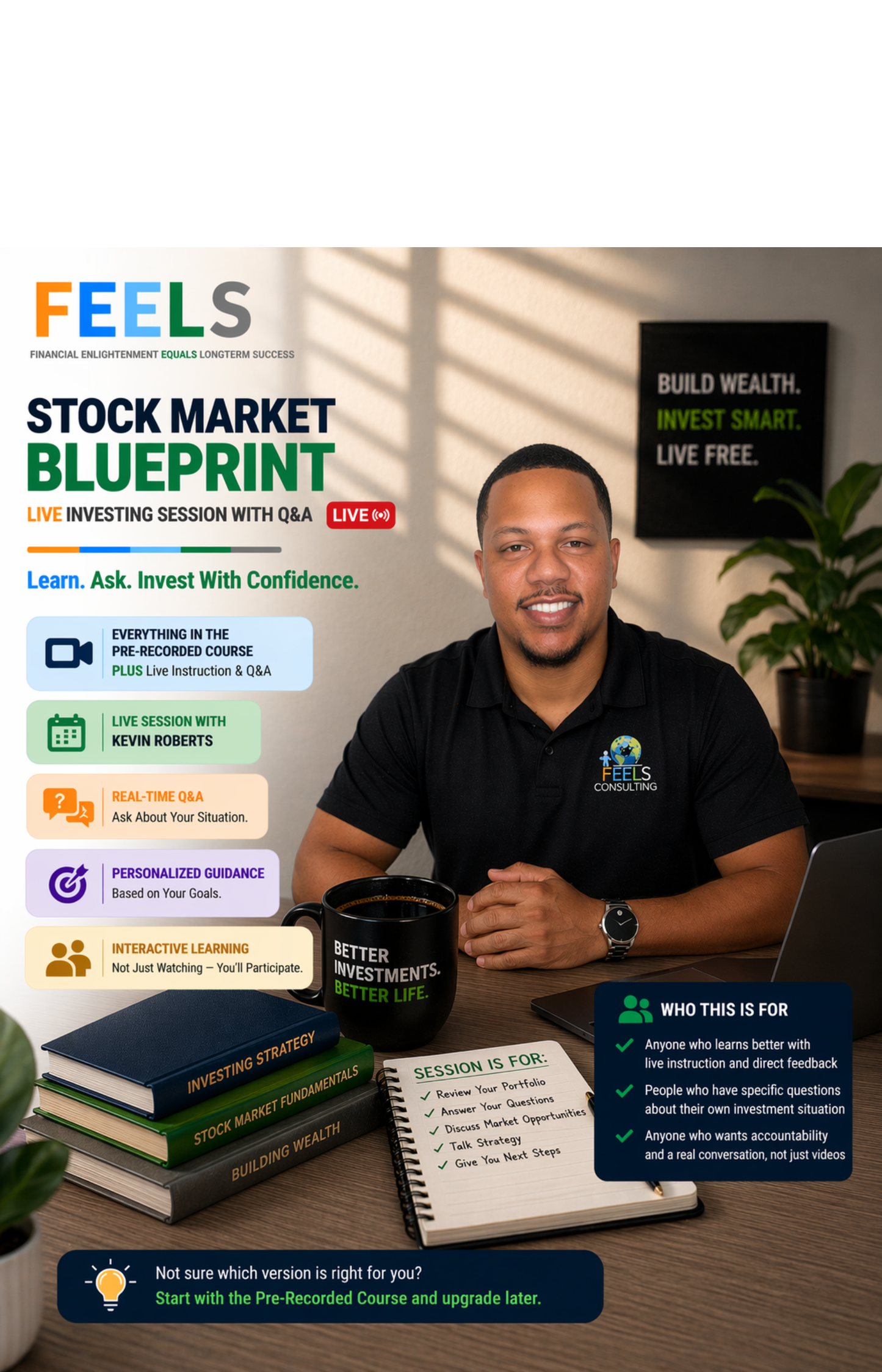 Stock Market Blueprint: Live Investing Strategy Session